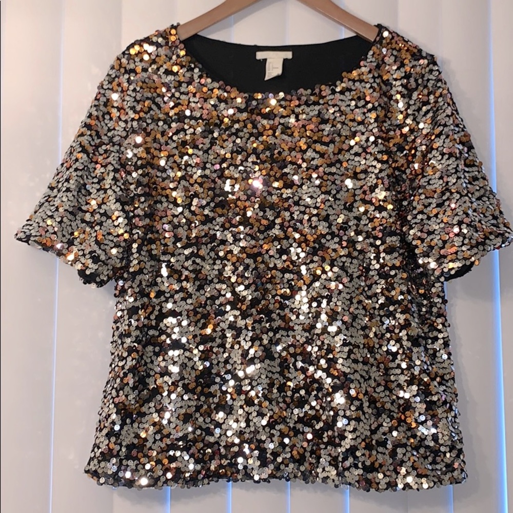 Sequin Top (H&M)